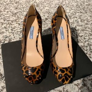 Woman’s Prada shoe